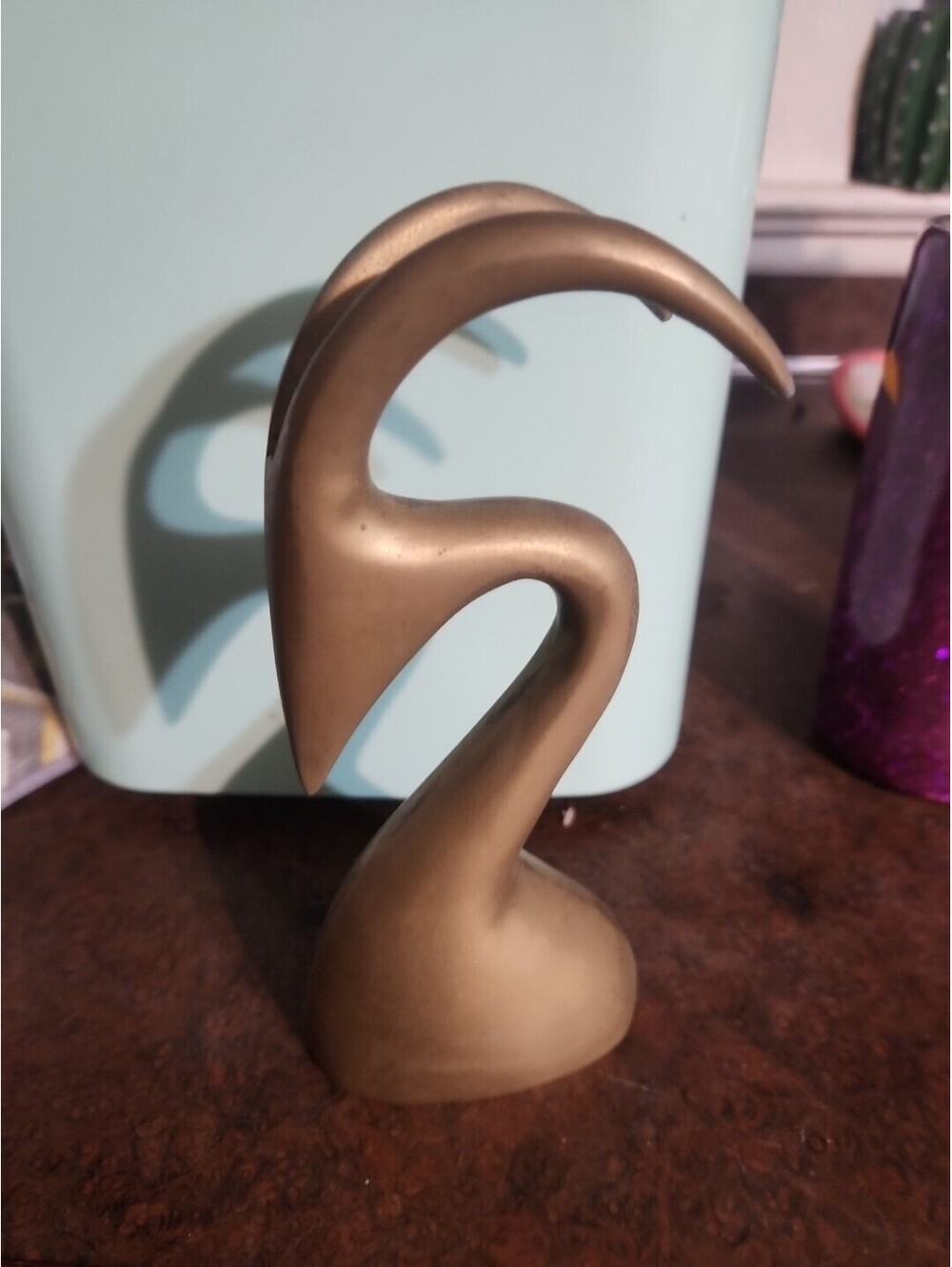 Beautifully Unique Brass Impala/Gazelle/Ibex Deer Metal Sculpture!